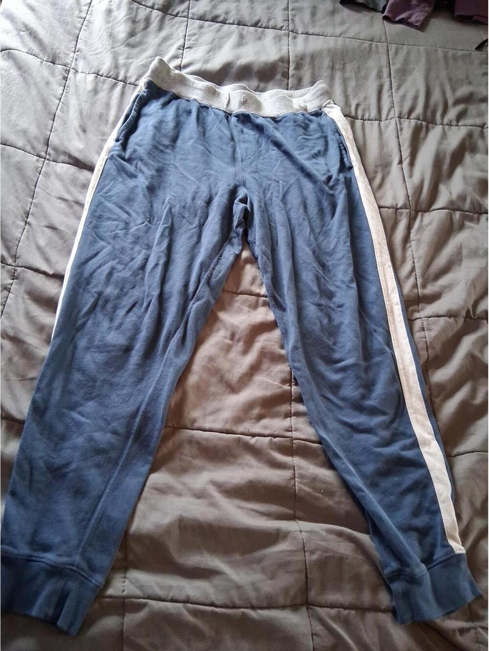 Polo Ralph Lauren Blue Sweatpants L No String See Pics W1